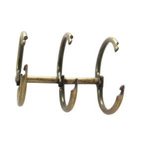 <b>A5</b> 3 <b>Ring</b> <b>Binder</b> Clip Desk Calendar <b>Ring</b> Bronze File Folder for Notebook - Product Image 3