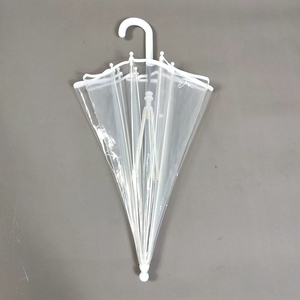 <span class=keywords><strong>Parapluie</strong></span> droit <span class=keywords><strong>transparent</strong></span> personnalisable de haute qualité pour enfants, <span class=keywords><strong>parapluie</strong></span> de pluie moderne à commande manuelle, logo et taille personnalisés - Product Image 6