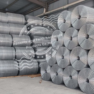 Maille de fil d'acier pour pipeline, fil de ligne serti pour s'adapter au revêtement en béton, maille soudée renforcée pour le renforcement des pipelines pétroliers et gaziers - Product Image 4