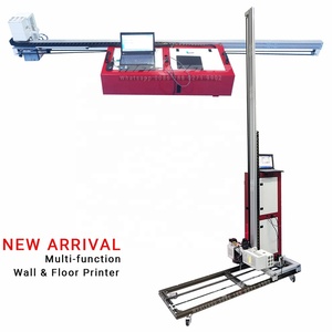 Xách tay không giới hạn chiều rộng trực tiếp để vẽ tranh tường cmykw máy in phun nền 3D hai trong một máy in tường - Product Image 5