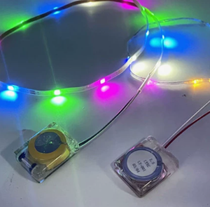 ไฟ LED RGB แบบเส้น SMD5050, DC12V/24V, IP20 ความสว่างสูง, รีโมท USB, ความกว้าง 8/10 มม., รับผลิตตามสั่ง (OEM), สำหรับตกแต่งงานแต่งงาน - Product Image 4