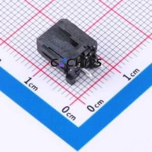 430450227 Wire-to-Board Pin Header Through hole Component (THT),P=3mm Connector 2x1P 3mm Through Hole Micro-Fit (MX 3.0) - Product Image 2