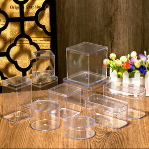 Boîte à dessert en plastique transparent carrée sur mesure en gros, pour tiramisu, emballage de pâtisserie, boîte à dessert en plastique transparent avec couvercle - Product Image 2