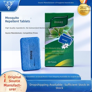 Recharges de plaquettes <span class=keywords><strong>anti</strong></span>-moustiques électriques solides non parfumées pour usage domestique, 30 pièces par boîte, sans danger pour les femmes enceintes, les bébés et les enfants - Product Image 3