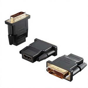 อะแดปเตอร์แปลง DVI เป็น 3 ชิ้น ชุบทอง สำหรับเชื่อมต่อจอภาพ ทีวี โปรเจคเตอร์ และเครื่องเล่นเกม - Product Image 3