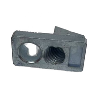 Steel Fastener Ensemble for 30/40/45 Aluminium Profiles 8/10 Inner Connectors Including Screw and Nut Fast Installation
