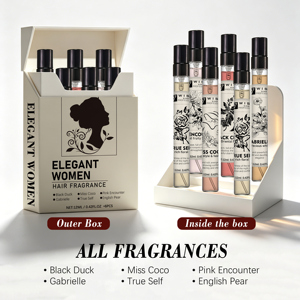 True Self - Fragancia para Cabello y Cuerpo, 12 ml * 6 Piezas, <span class=keywords><strong>Perfume</strong></span> en Aerosol con Extracto Natural y Aroma Agradable para el Cuidado de la Belleza, Venta al por Mayor - Product Image 1