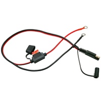 Connecteur de sortie 16awg 12V pour batterie de moto, connecteur d'anneau de protection pour chargeur de batterie Sae, cordon d'extension pour batterie