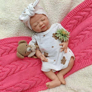 ตุ๊กตาเด็กแรกเกิดทำจากซิลิโคน18นิ้ว, ตุ๊กตาเด็กแรกเกิดสามารถดื่มได้ทำด้วยมือของเล่นทา<span class=keywords><strong>สี</strong></span>3D - Product Image 2