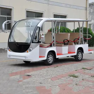 מכירת העליון מכונית חשמלית לבנה מושב סיור באוטובוס מועדון אוטובוס סיור