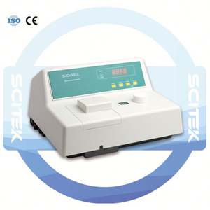 Espectrofotómetro SCITEK VIS Laboratorio de espectrofotómetro LED de 4 dígitos - Product Image 3