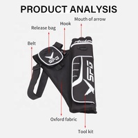 Ensemble de flèches en carbone SPG Arrows Quiver Archery Tube, ceinture de chasse, arc recurve traditionnel et flèches, porte-sac de hanche personnalisé