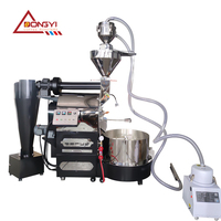 Fournisseur de torréfacteurs à café domestiques en acier inoxydable de 1 kg/2 kg/3 kg/5 kg/6 kg/12 kg/15 kg à vendre