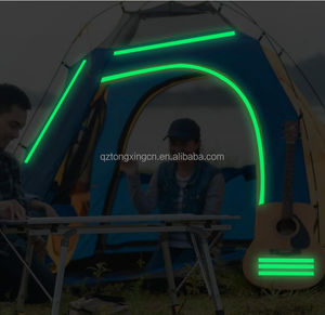 2-10 ساعات طويلة متوهجة ملونة تحذير حركة المرور المنتج فوتولومينيسنت فيلم الفينيل يتوهج في تحذير السلامة الفينيل الأزرق الداكن - Product Image 6