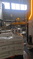 Robot de dépalettisation industriel pour sacs tissés, équipement automatique de déstockage pour lignes de production de farine, sucre et poudres chimiques