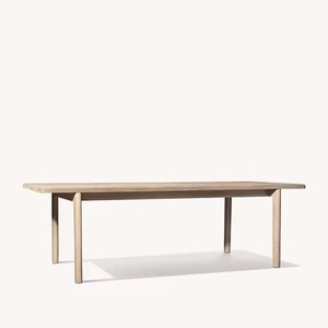 Ensemble de table et chaises de jardin en teck pour l'extérieur, avec structure en bois et tissu imperméable, idéal pour la terrasse - Product Image 6