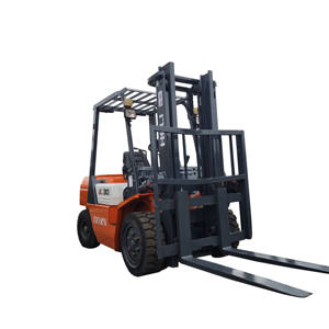 En Venta: Montacargas Diésel Usado de 3 Toneladas, Modelo 2024, 1 Año de Garantía, Marca Heli FD30 CPCD30, con Motor EPA, Neumáticos Sólidos Hidráulicos - Product Image 1