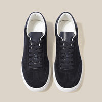 Baskets décontractées élégantes et simples en cuir véritable noir, imperméables et respirantes, pour couples, tendance mode pour commande en gros