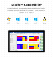 PC industriel embarqué avec écran tactile en verre trempé de 24 pouces FHD 1920x1080, processeur Intel Core i3/i5/i7, modèle HMI