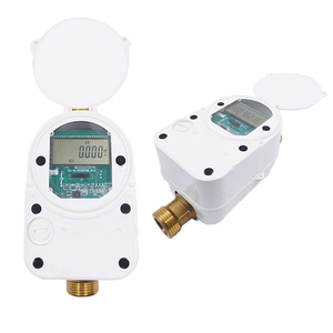 OEM portátil latón blanco ultrasónico medidor de agua digital medidor de agua de <span class=keywords><strong>flujo</strong></span> electrónico metros de precio - Product Image 1