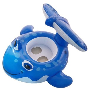 Flotador Inflable para Niños con Diseño de Rana y Tortuga, con Toldo, para Jugar en el Agua - Product Image 4