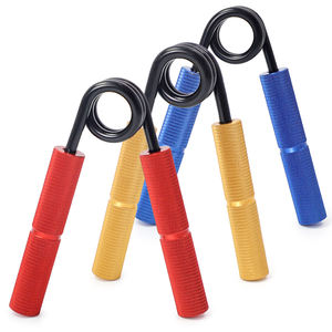 Zhensheng индивидуальный логотип Противоскользящий серебристый алюминиевый терапевтический ручной захват - Product Image 5