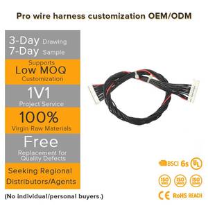 Cable de Señal Blindado de Cobre Estañado de 2 Hilos y 0.75mm con Clasificación IP67 para Módulos PLC I/O, Sensores Industriales y Motocicletas - Product Image 1