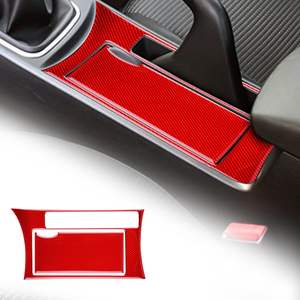 Marco de Panel de Freno de Mano de Fibra de Carbono 2024 y Cubierta de Soporte para Portavasos, Adhesivo <span class=keywords><strong>Interior</strong></span> para <span class=keywords><strong>Mazda</strong></span> <span class=keywords><strong>3</strong></span> 2010 2011 2012 <span class=keywords><strong>2013</strong></span> - Product Image 2