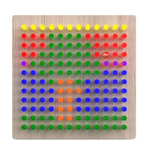 Pannello Sensoriale SHP per Autismo, Paratie Luminose con Barre Acriliche Colorate, Pannello Gigante Luminoso a LED (Lite Brite) - Product Image 6