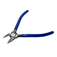 Ensemble de pinces coupantes à anneau métriques en acier inoxydable, pinces à bec rond, mini-outils de fabrication de bijoux DIY, poignée en plastique, cuivre OEM