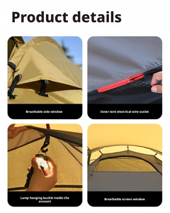 <span class=keywords><strong>Tenda</strong></span> Professionale Impermeabile per Tutte le Stagioni, Ideale per Campeggio <span class=keywords><strong>in</strong></span> <span class=keywords><strong>Montagna</strong></span> e Rifugio Affidabile <span class=keywords><strong>in</strong></span> Condizioni Meteorologiche Difficili - Product Image 4