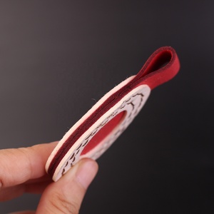<span class=keywords><strong>Ojo</strong></span> <span class=keywords><strong>de</strong></span> toro rojo y blanco <span class=keywords><strong>de</strong></span> cuatro capas, cosido a mano con varios puntos resistentes a impactos, super fibra - Product Image 3
