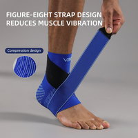 Chaussettes de soutien de la cheville 3D VBOSi 7487, manchon de compression pour la cheville entorse, soulagement de la fasciite plantaire, protection unisexe, soutien du pied