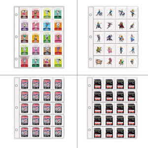 Carpeta de <span class=keywords><strong>Tarjetas</strong></span> con Bolsillos Pequeños Compatible con Mini <span class=keywords><strong>Tarjetas</strong></span> Amiibo de Animal Crossing, Etiquetas NFC y <span class=keywords><strong>Tarjetas</strong></span> de Juego - Product Image 4