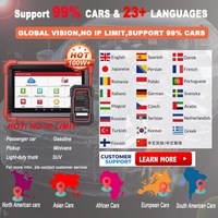 Escáner Automotriz Launch Crp919x Bt, Herramienta de Diagnóstico Mecánico, Analizador de Motor, Lector de Códigos para Todos los Autos
