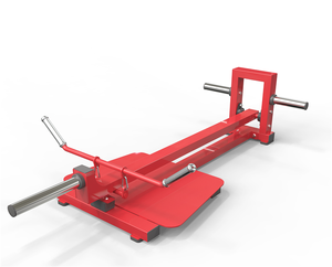 Machine à Rangées T-Bar avec Support Poitrine en Acier et <span class=keywords><strong>Banc</strong></span> d'Extension Lombaire et de Hanche Réglable pour Équipement de Gymnastique à Domicile - Product Image 1