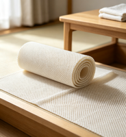 Matelas antidérapant rafraîchissant, drap de lit Tatami en silicone, tapis antidérapant fin en maille, résistant à l'eau et au four pour barbecue