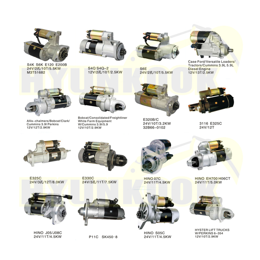 Starter Motor 1811004216 for Hitachi ZX870-5G Excavator