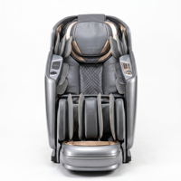 Fauteuil de massage corporel complet Ultra 4D SL Track à gravité zéro avec compression d'air, thérapie thermique, scan corporel, commande vocale IA, connectivité, OEM ODM