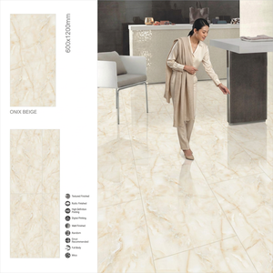 Vistaar Onix Com Bianco Glossy GVT PGVT Porcelain Tiles 600x1200mm Premium White Onyx Collection - Product Image 4