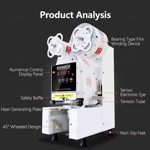 Vendite dirette in fabbrica macchina sigillante per sigillare Film sigillante - Product Image 5