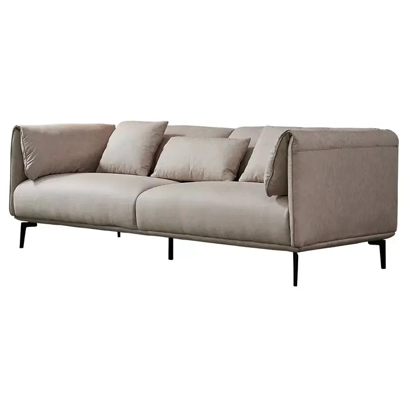Italiano milano mobili di design divano tessuto 3 posti soggiorno salotto in pelle divano moderno divano bianco