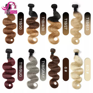 Vente en gros Drop Shipping 100% armure de cheveux humains brésiliens, cheveux brésiliens vierges au Mozambique 613 faisceaux de vague de corps blond - Product Image 4