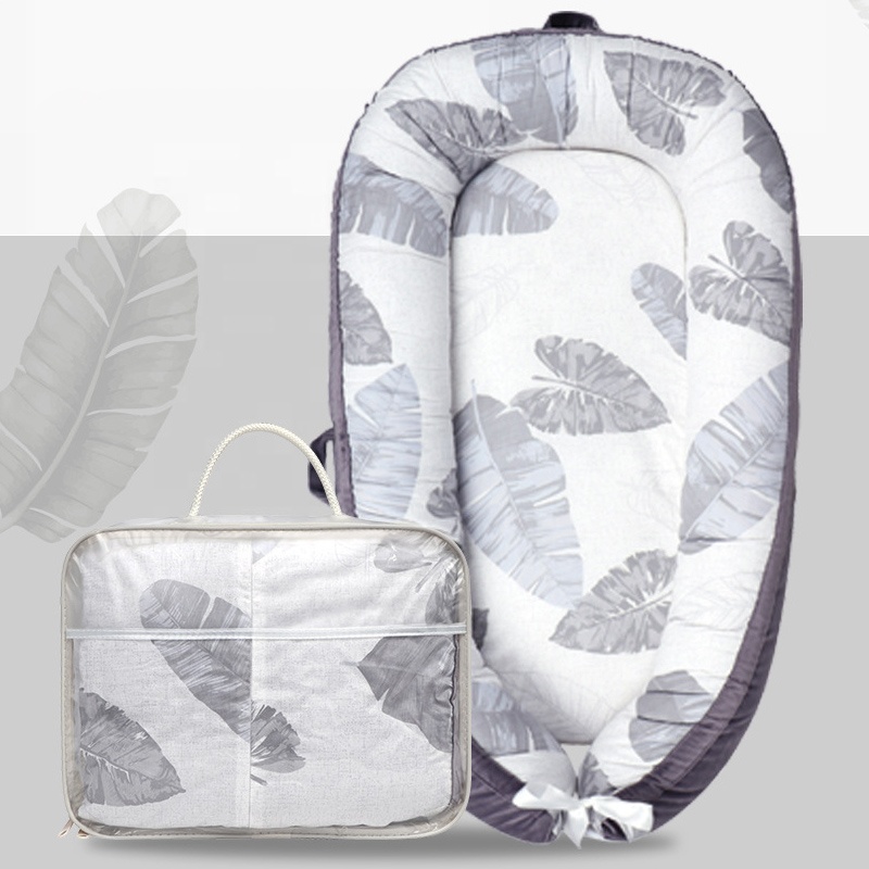 Переносное дышащее безопасное детское гнездо для младенцев 0-12 месяцев, новый дизайн 2020