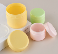 Contenants ronds en PP de 10 ml, 20 g/50 g, 100 g ; Contenants pour crème pour le visage, pots à crème, emballages cosmétiques, flacons d'échantillons, contenants pour crème