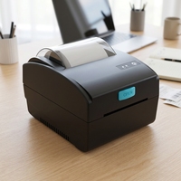 Imprimante d'étiquettes thermiques de bureau 80 mm 203 dpi avec interface sans fil pour TPV, express et entrepôt - Offre Spéciale