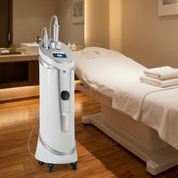 Appareil de massage portable 2-en-1 à rouleaux internes pour le corps, le visage et les mains, avec fonction de perte de poids