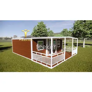 Expandable Prefabricated Container House For Residential And Hotel Buildings