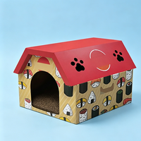 Großhandel Katzennest, Katzen-Kratzbrett, Katzennest, Tierhaus, Wellpappe-Katzenhaus, Verschleißfeste Katzenbox