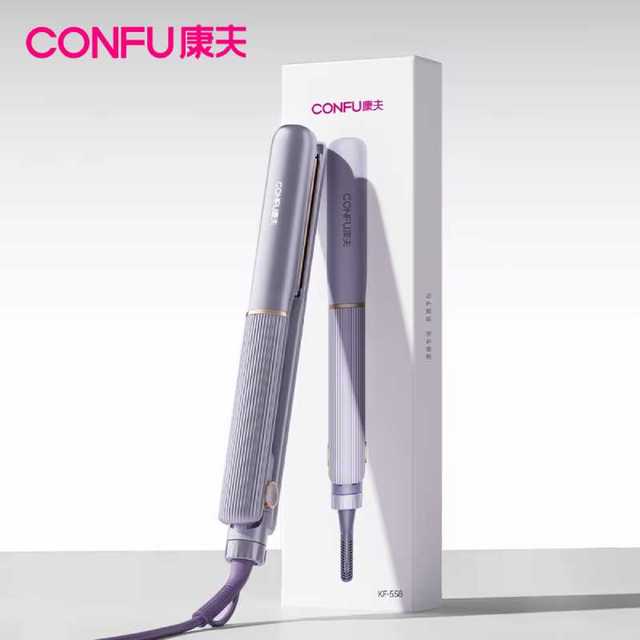 CONFU Hair Straightener Customized Home Use with PTC Heating LED Show Temperature Wholesale Flat Iron Hair Tools Factory